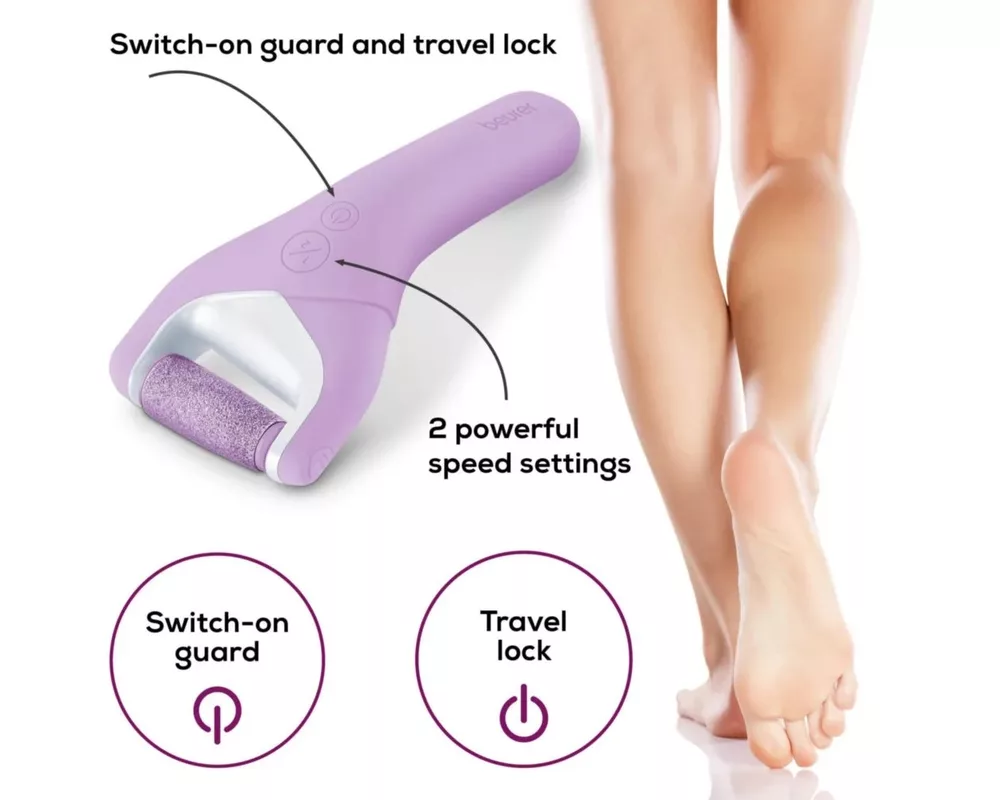 Уред за маникюр и педикюр Beurer MP 59 Hornhautentferner Wet & Dry / Callus remover Wet & Dry  4