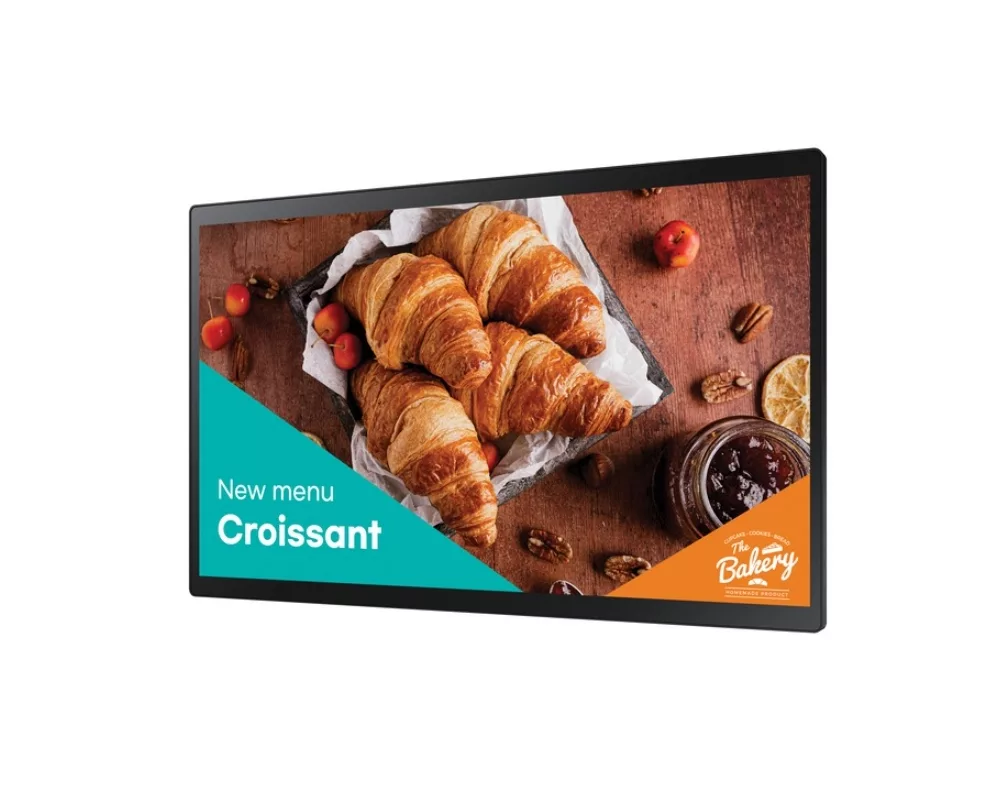 Широкоформатен дисплей Samsung LFD QB24CT 24" Touch 16/7 1920x1080 350nit Tizen Black 4