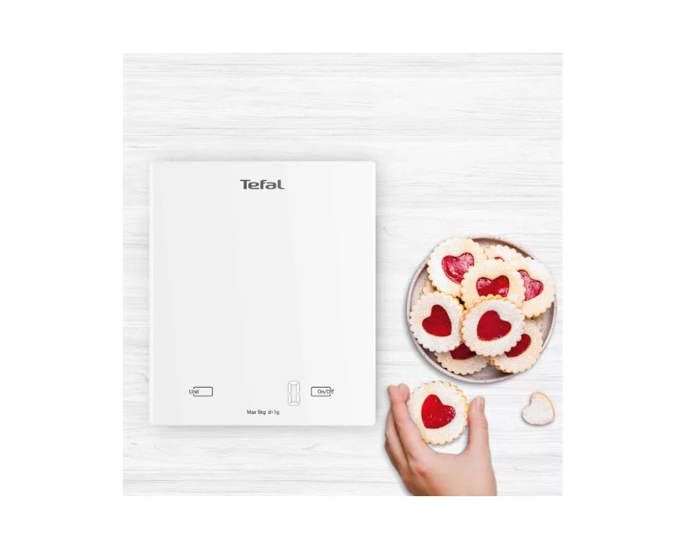 Смарт кантар Tefal BC5504V0 KS Essiential 2 white 4