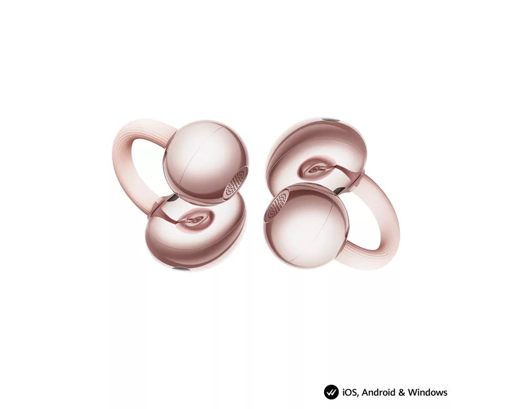 Слушалки Huawei FreeClip 2 Robin-T10 Rose gold 3