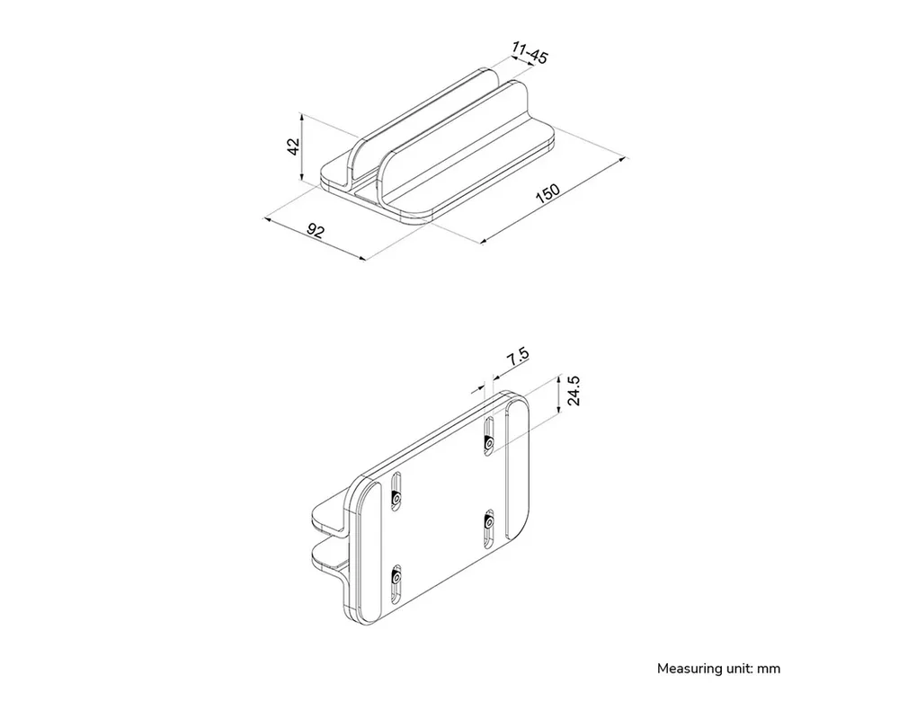 Стойка Neomounts Laptop holder 11-17" - universal 7