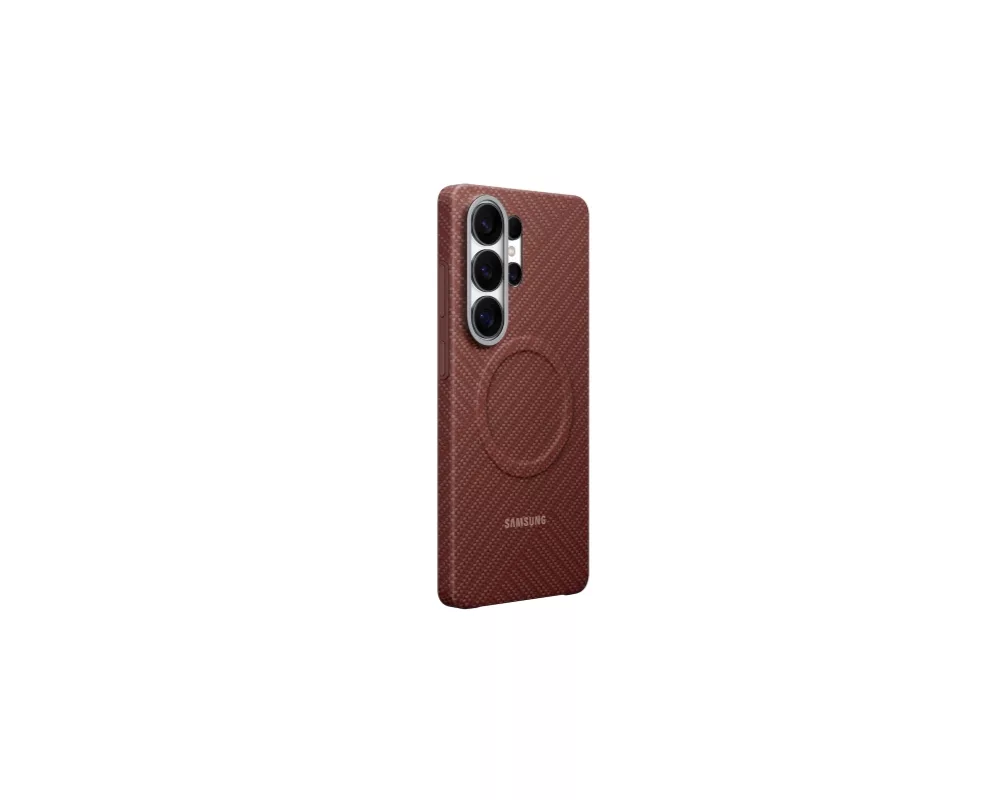 Калъф Samsung S26 Ultra Carbon Magnet Case Coral Red 2