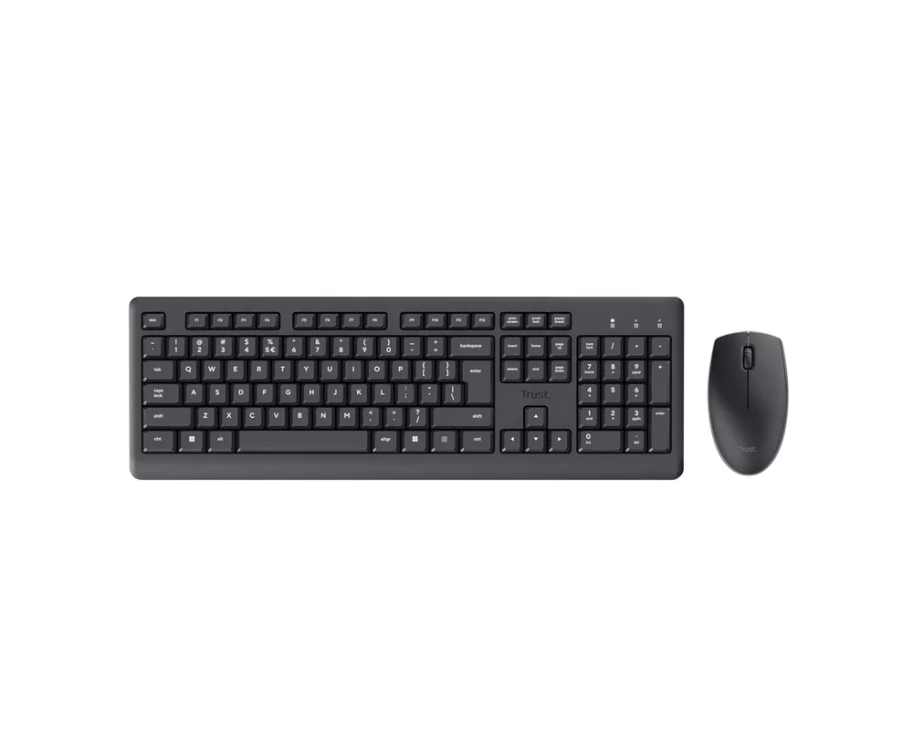 Клавиатура TRUST Primo Wireless Deskset US 2
