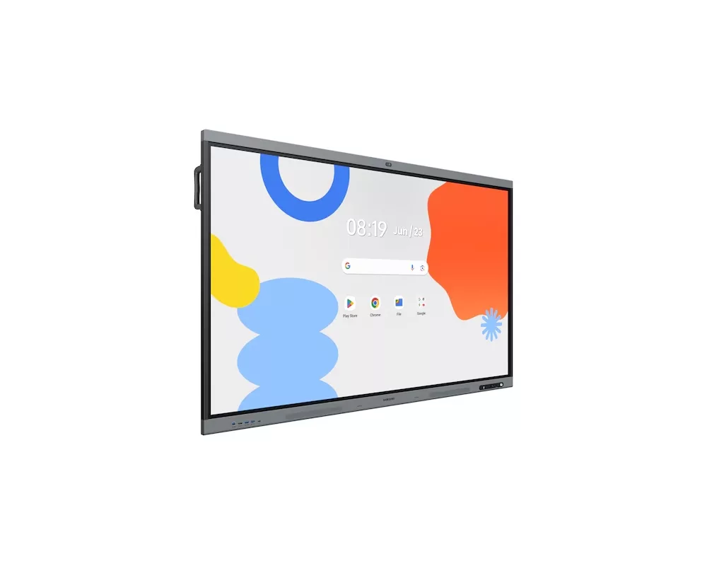 Интерактивен дисплей Samsung Interactive E-Board WA86FP 86" All-in-One Video Android OS 4K Digital Flipchart TOUCH 48MP Camera Wi-Fi 2