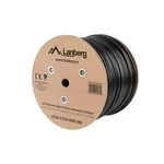 <span>Кабел</span> Lanberg LAN cable CAT.6 UTP 305m solid outdoor CU <span class='catalog-num-in-name'>LCU6-21CU-0305-BK</span> - 