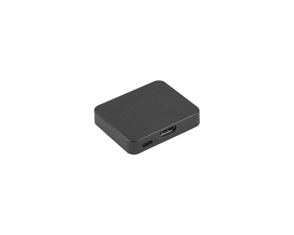 Адаптери Lanberg Splitter Video HDMI->2x HDMI 4K + USB-C port 2