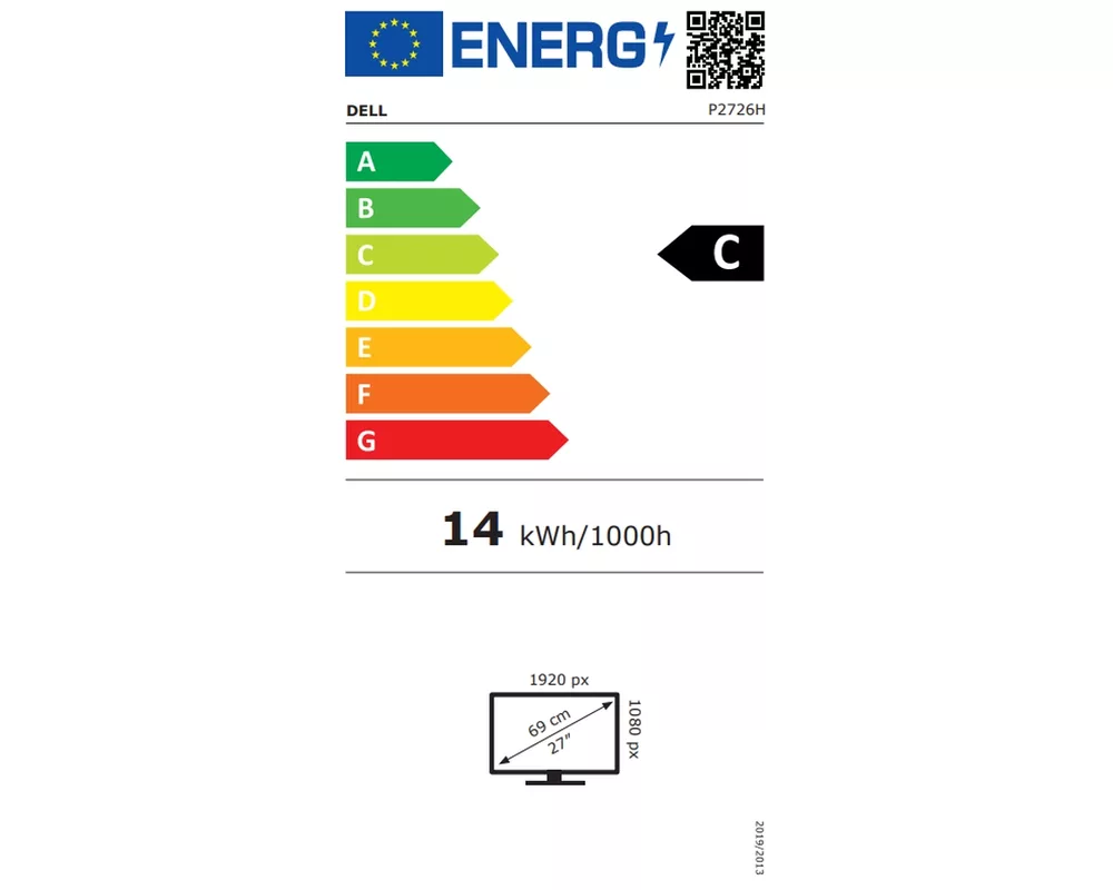 Монитор Dell 27" P2726H 7