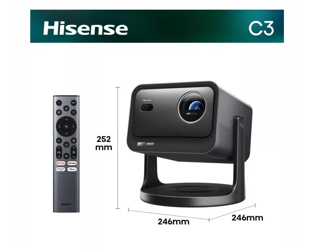 Проектор Hisense C3 Smart mini Laser Projector 2