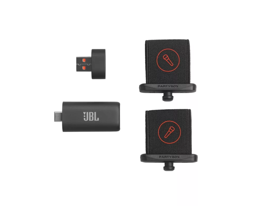 Микрофон JBL EASYSING MICS Two wireless AI-powered microphones with real-time vocal removal 5