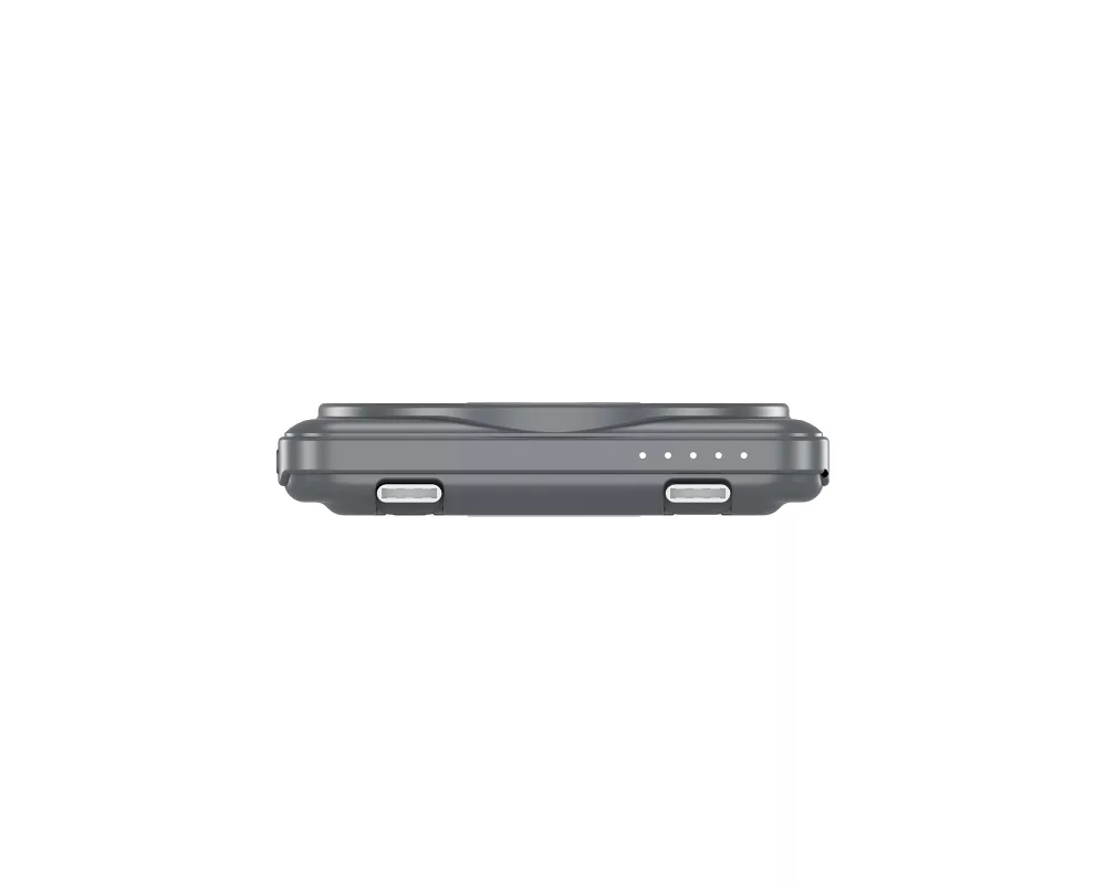 Външна батерия Verbatim Charge 'n' Go 2C Power Bank Magnetic Wireless 5000mAh with 2 USB-C Cables & Stand Grey 5