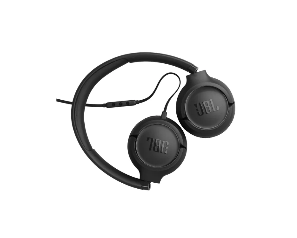 Слушалки JBL TUNE 530C BLK USB-C Wired on-ear headphones 3