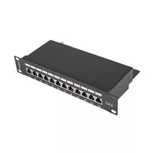  Lanberg patch panel 12port 1U 10" CAT.6 shielded 902555 PPF6-9012-B на топ цена - PIC.bg