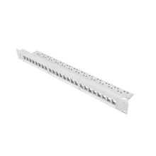  Lanberg patch panel blank 24 port 1U for keystone modules gray 902556 PPKS-1024-S на топ цена - PIC.bg