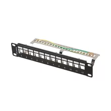  Lanberg patch panel blank 12 port 1U 10" ftp for keystone modules black v2 902570 PPKS-9212-B на топ цена - PIC.bg