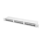 <span>Аксесоар за сървърни и комуникационни шкафове</span> Lanberg patch panel 24 port 1U CAT.5E shielded <span class='catalog-num-in-name'>PPS5-1024-S</span> - 