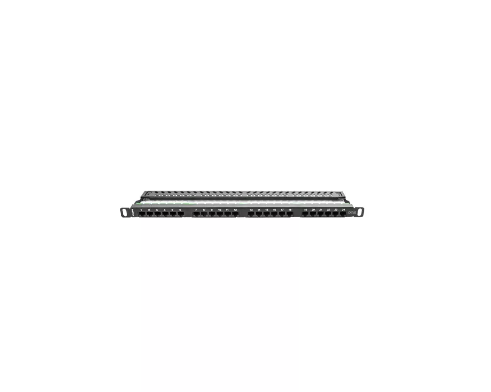 Аксесоар за сървърни и комуникационни шкафове Lanberg patch panel 24 port 0.5U CAT.5E 4