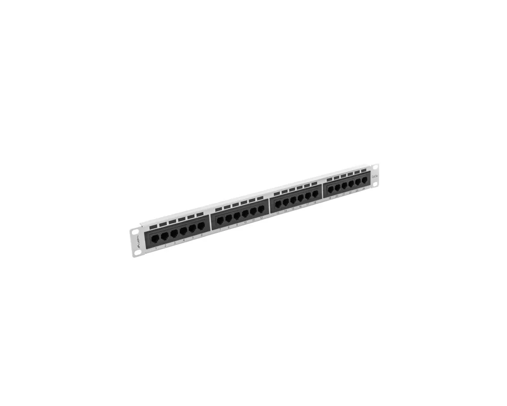 Аксесоар за сървърни и комуникационни шкафове Lanberg patch panel 24 port 1U CAT.5E 3