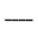 Аксесоар за сървърни и комуникационни шкафове Lanberg patch panel 24 port 1U CAT.5E 2