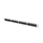 <span>Аксесоар за сървърни и комуникационни шкафове</span> Lanberg patch panel 24 port 1U CAT.5E <span class='catalog-num-in-name'>PPU5-1024-S</span> - 