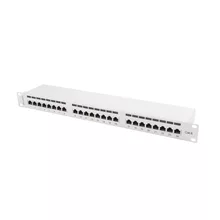  Lanberg patch panel 24 port 1U CAT.6 shielded 902581 PPS6-1024-S на топ цена - PIC.bg