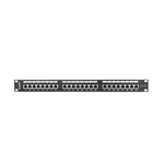 Аксесоар за сървърни и комуникационни шкафове Lanberg patch panel 24 port 1U CAT.6 shielded 2