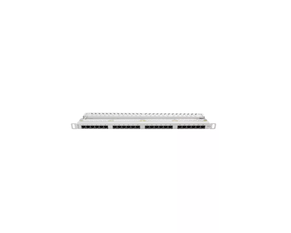 Аксесоар за сървърни и комуникационни шкафове Lanberg patch panel 24 port 0.5U CAT.6 4