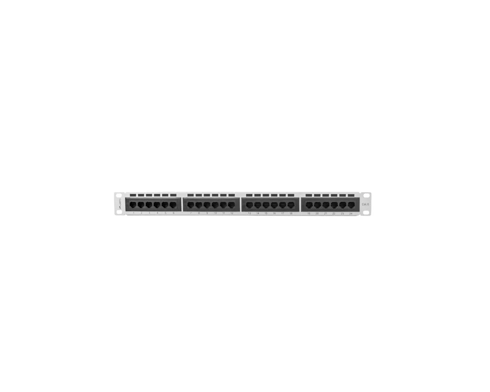 Аксесоар за сървърни и комуникационни шкафове Lanberg patch panel 24 port 1U CAT.6 3