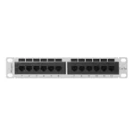 Аксесоар за сървърни и комуникационни шкафове Lanberg patch panel 12port 1U 10" CAT.5E 2