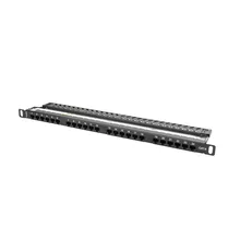  Lanberg patch panel 24 port 0.5U CAT.6 902593 PPU6-0024-B на топ цена - PIC.bg