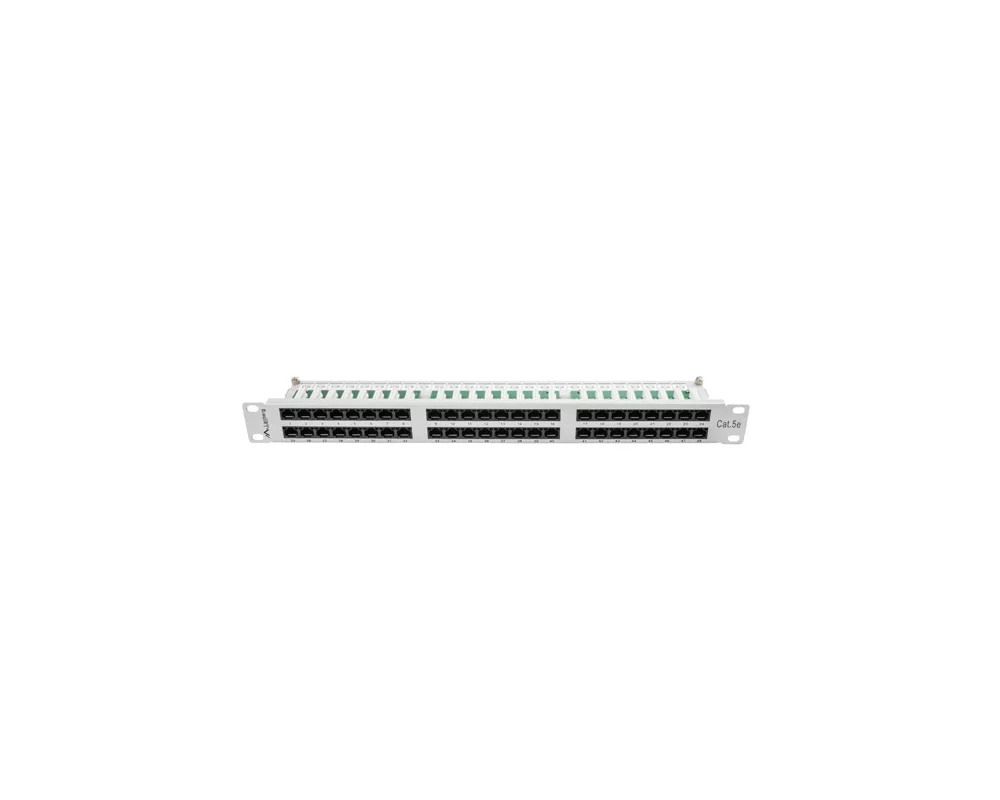 Аксесоар за сървърни и комуникационни шкафове Lanberg patch panel 48 port 1U CAT.5E 4