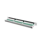 Аксесоар за сървърни и комуникационни шкафове Lanberg patch panel 48 port 1U CAT.5E 2