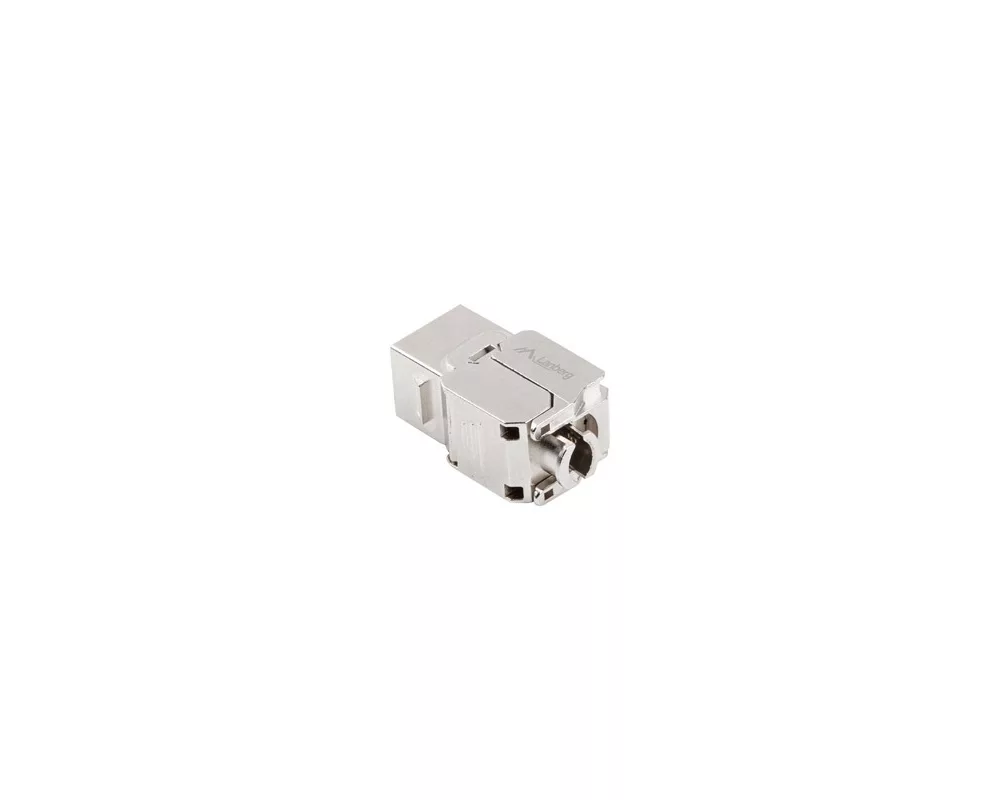 Аксесоар за сървърни и комуникационни шкафове Lanberg keystone module toolless rj45 CAT.7 ftp 180° 3