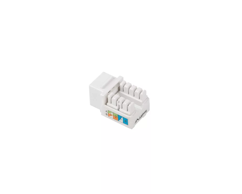 Аксесоар за сървърни и комуникационни шкафове Lanberg keystone module RJ45 90° UTP CAT.6 2