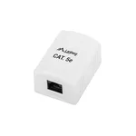 <span>Аксесоар за сървърни и комуникационни шкафове</span> Lanberg surface-mount box CAT.5e UTP UNshielded 1X RJ45 <span class='catalog-num-in-name'>OU5-0001-W</span> - 