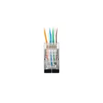 Аксесоар за сървърни и комуникационни шкафове Lanberg RJ-45 FTP CAT.5e plug 8P8C Pass Throug Type (100 pcs) 3