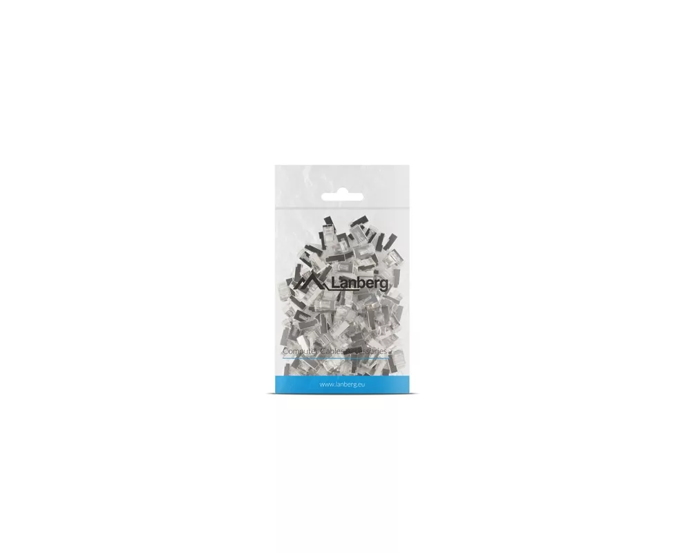Аксесоар за сървърни и комуникационни шкафове Lanberg RJ-45 FTP CAT.5e plug 8P8C (100 pcs) 4
