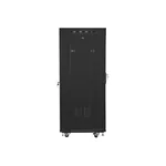 Сървърен шкаф Lanberg rack cabinet 19" free-standing 27U / 600x600 self-assembly flat pack with glass door LCD 4