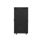Сървърен шкаф Lanberg rack cabinet 19" free-standing 27U / 600x800 self-assembly flat pack with glass door LCD 4