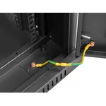 Сървърен шкаф Lanberg rack cabinet 19" free-standing 27U / 600x800 self-assembly flat pack with glass door LCD 6
