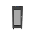 Сървърен шкаф Lanberg rack cabinet 19" free-standing 27U / 600x800 self-assembly flat pack with mesh door LCD 2