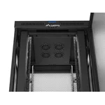 Сървърен шкаф Lanberg rack cabinet 19" free-standing 47U/800X800 (FLAT PACK) with mesh door LCD black 8