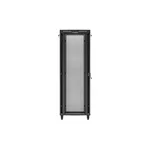 Сървърен шкаф Lanberg rack cabinet 19" free-standing 47U/800X800 (FLAT PACK) with mesh door LCD black 6