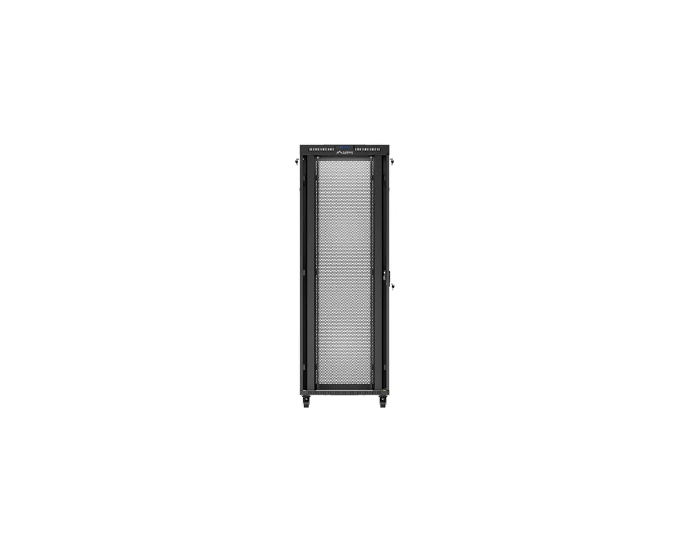 Сървърен шкаф Lanberg rack cabinet 19" free-standing 47U/800X800 (FLAT PACK) with mesh door LCD black 6