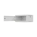 Сървърен шкаф Lanberg rack cabinet 19" wall-mount 4U / 600x450 for self-assembly (flat pack) 4