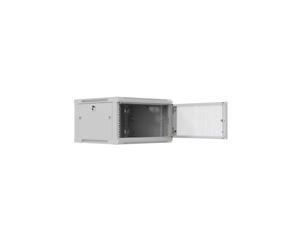 Сървърен шкаф Lanberg rack cabinet 19" wall-mount 9U / 600x600 for self-assembly (flat pack) 6