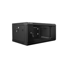  Lanberg rack cabinet 19" wall-mount 4U / 600x450 for self-assembly (flat pack) 902707 WF01-6404-10B на топ цена - PIC.bg
