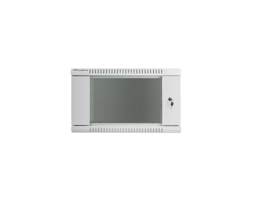 Сървърен шкаф Lanberg rack cabinet 19" wall-mount 6U / 600x450 for self-assembly (flat pack) 2