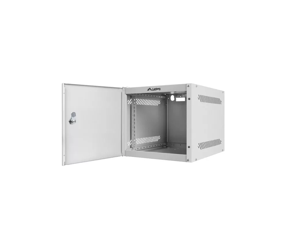 Сървърен шкаф Lanberg rack cabinet 10" wall-mount 4U / 280x310 for self-assembly (flat pack) with metal door 3