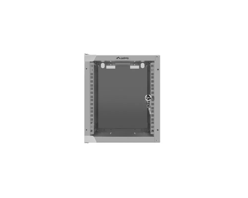 Сървърен шкаф Lanberg rack cabinet 10" wall-mount 6U / 280x310 for self-assembly (flat pack) 2