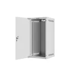 Сървърен шкаф Lanberg rack cabinet 10" wall-mount 12U/280x310 for self-assembly with glass door grey (flat pack) 5